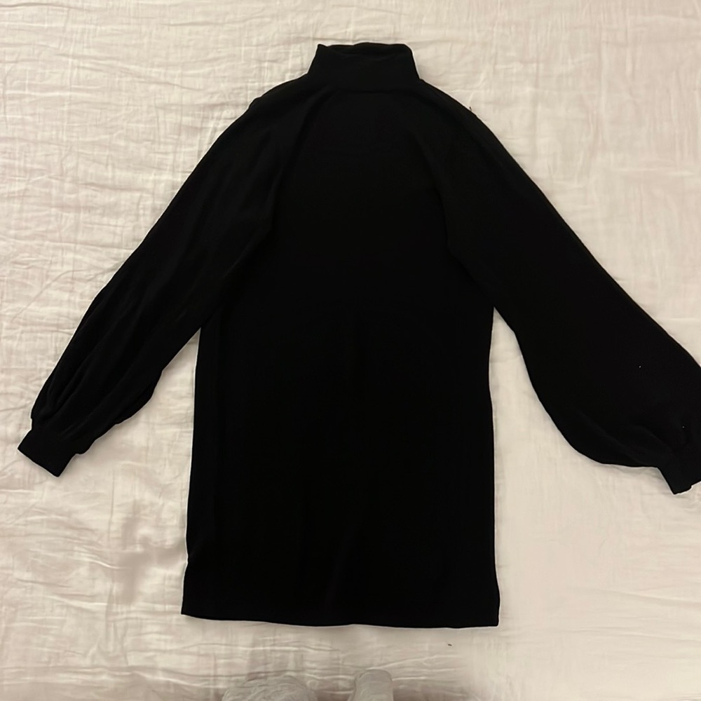 Reformation black sweater/sweater dress